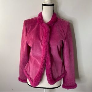 Georgiou Studio Women's Suede/Fur Jacket